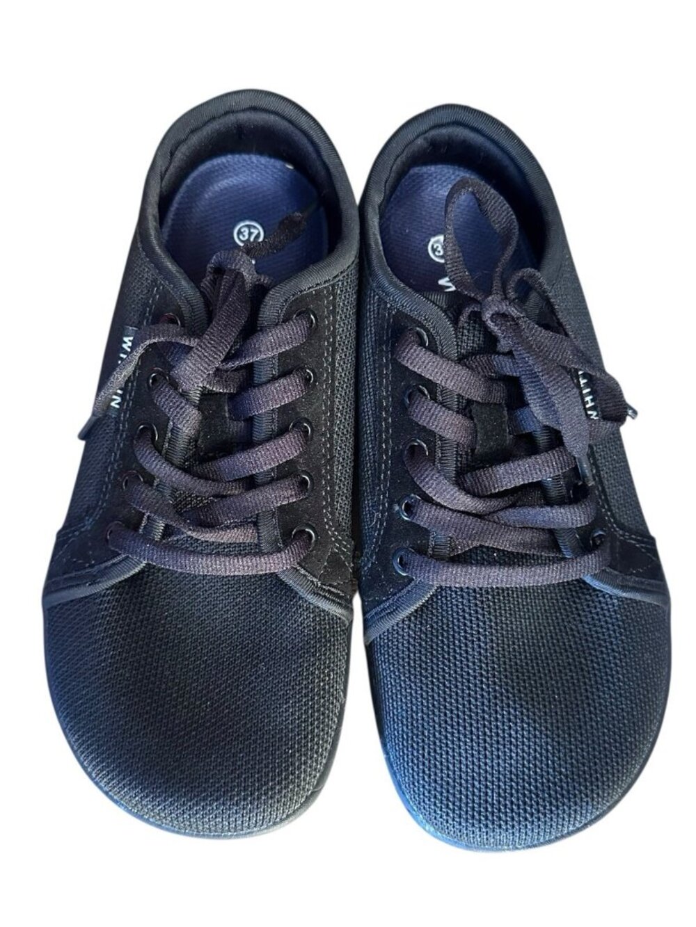 WHITIN Women's Minimalist Barefoot Shoes | Zero Drop Sole 7 BLACK 37